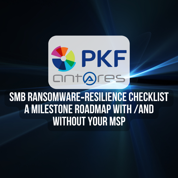 SMB Ransomware Resilience Checklist: A Milestone Roadmap With (and Without) Your MSP